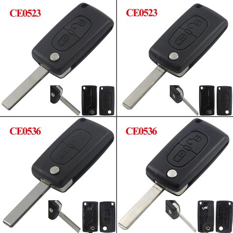 Aliexpress.com : Buy 5pcs 2 Buttons Flip Remote Car Key Shell CE0523 ...