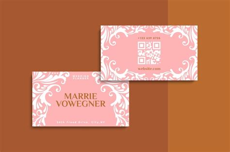 Wedding Planner Business Cards 的图像结果