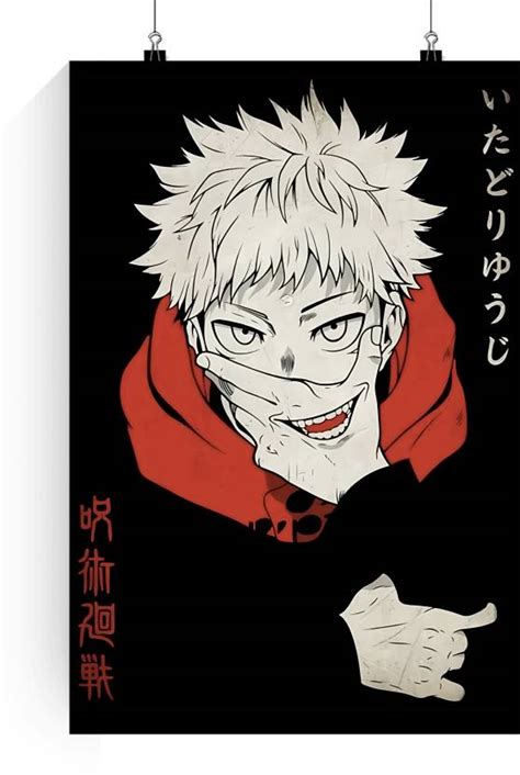 Sukuna Black & White Poster | Jujutsu Kaisen sukuna Poster | sukuna ...