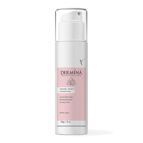 DERMINA Skin Lightening Cream With Ceramide, Vitamin C & Kakadu Plum ...