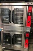 Image result for Vulcan VC44GD Double Full Size Liquid Propane Gas Commercial Convection Oven - 50%2C 000 BTU %2C 10 Full-Size Pan Capacity%2C LP%2C Stainless Steel%2C Gas Type%3A