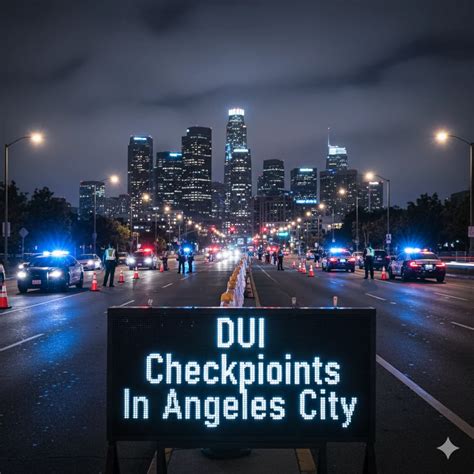 DUI Checkpoints Near Me in Los Angeles City | DUIBlock.net