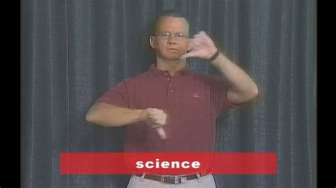 Image result for Science Sign Language