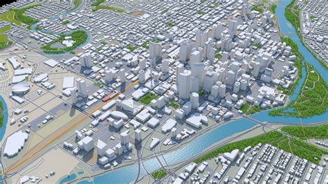 3D Calgary Downtown Canada - TurboSquid 1988728