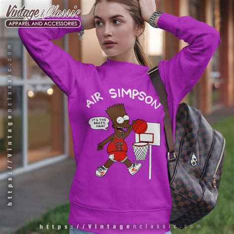 Black Bart Simpson Michael Jordan Nike Air Jordans Shirt ...