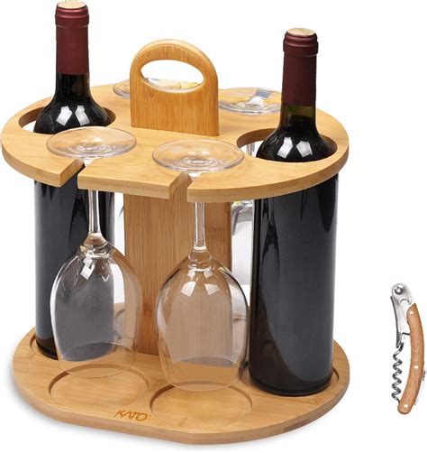 Wine Bottle And Glass Holder at Anna Crace blog