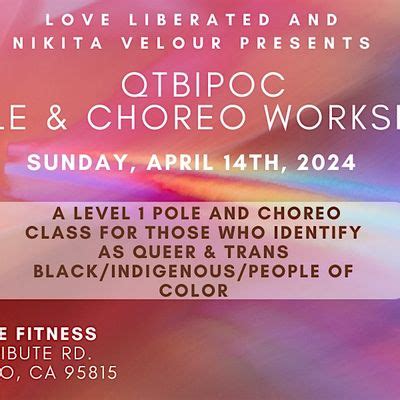 QTBIPOC Level 1 Pole Class, Rise Pole Fitness LLC - Sacramento, 14 ...