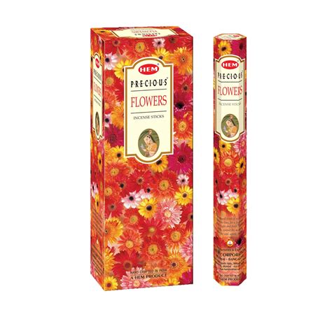 Precious Flower Incense Sticks Pack of 6 | HEM Fragrances