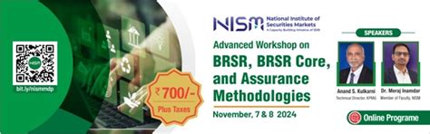 Online MDP | ‘Advanced Workshop on BRSR, BRSR Core, and Assurance ...