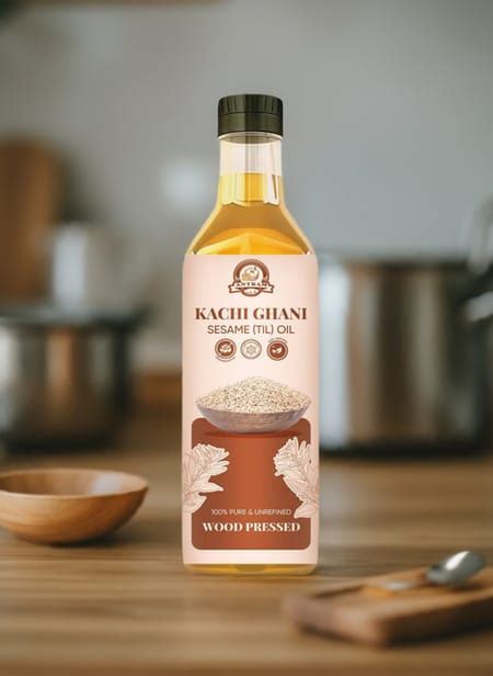 Wood Pressed Sesame Oil – Pure and Traditionally Made Kachi Ghani Oil