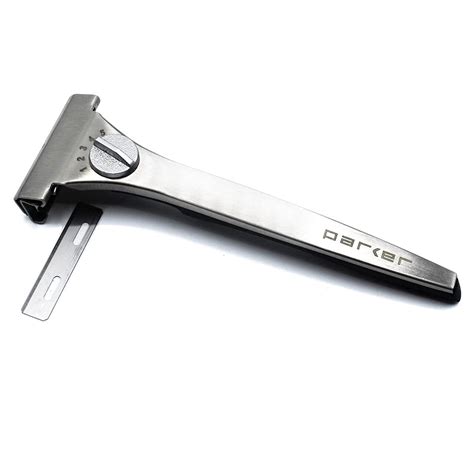 PARKER Safety Razor Men - Adjustable Injector Razor, Single Edge ...