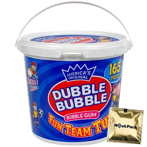 Buy Dubble Bubble Gum Bulk Tub, Double Bubble Individually Wrapped Bulk ...