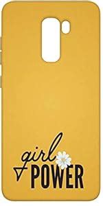 RRVS Text Power Girl Multi Coloured Printed Soft Back Cover for MI Poco ...