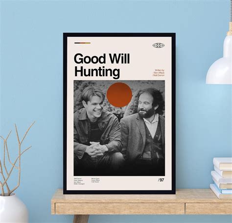 Good Will Hunting Poster, Good Will Hunting Print, Gus Van Sant, Retro ...