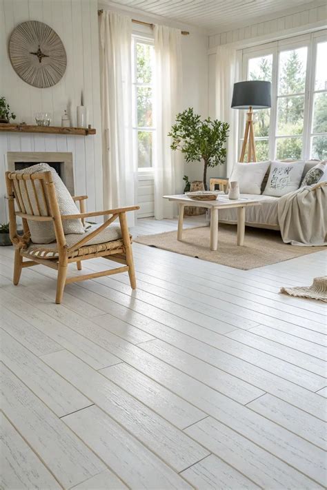 White Bamboo Flooring