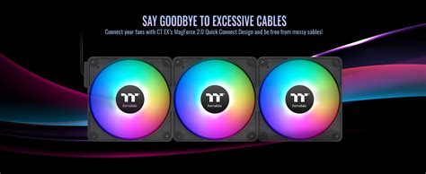 Buy Thermaltake CT140 EX ARGB Sync PC Cooling Fan (3-Fan Pack) at Best ...