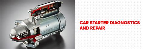 Car starter failure. Starter diagnostics at the test bench before ...