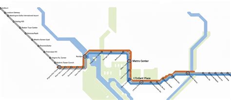 Metro Map Washington DC Silver Line Map, Schedule & Stations (with PDF ...