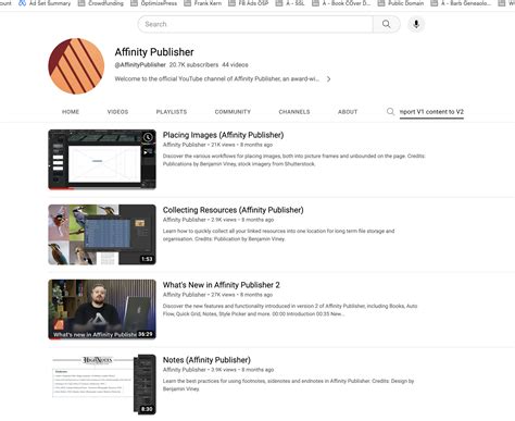 Image result for Affinity Software Tutorials