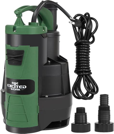 LAZYLAND Sump Pump, 1HP 3500GPH Submersible Clean/Dirty Water India | Ubuy