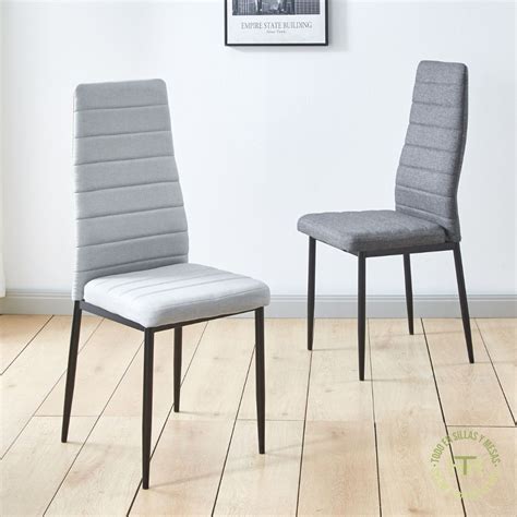Silla de Comedor y Cocina Tapizada Tower