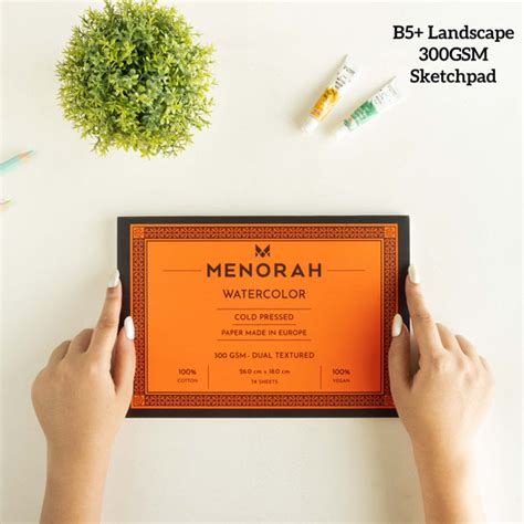 Buy Watercolor Papers For Painting, 300 GSM paper 100% Cotton ...