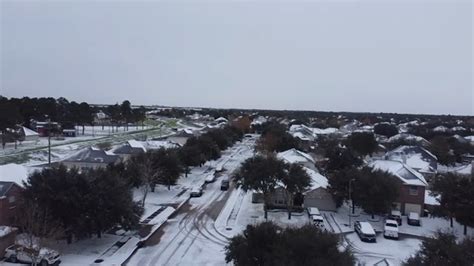 Houston, Texas snowfall: Texans share photos of winter storm 2025 in ...