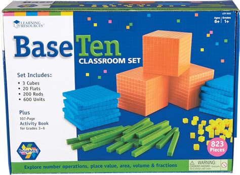 Learning Resources Brights Base Ten Classroom Set, India | Ubuy