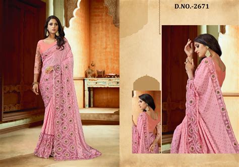 Nari Destiny Wholesale Embroidered Indian Saree Blouse - textiledeal.in