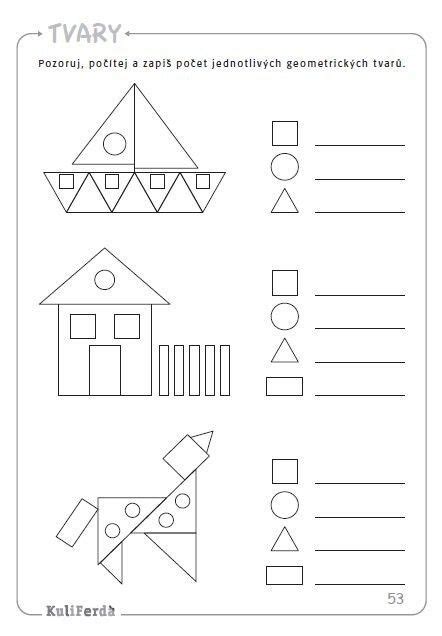 Count Shapes Worksheet 的图像结果