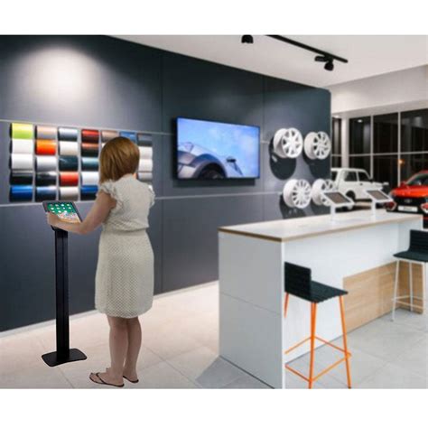 Heavy Duty Kiosk Mount Standing Tablet Holder, Anti Theft, Anti Tamper ...