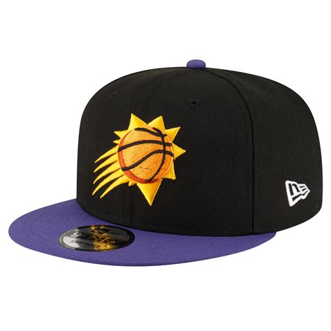 Men's New Era Black/Purple Phoenix Suns Official Team Color 2Tone ...