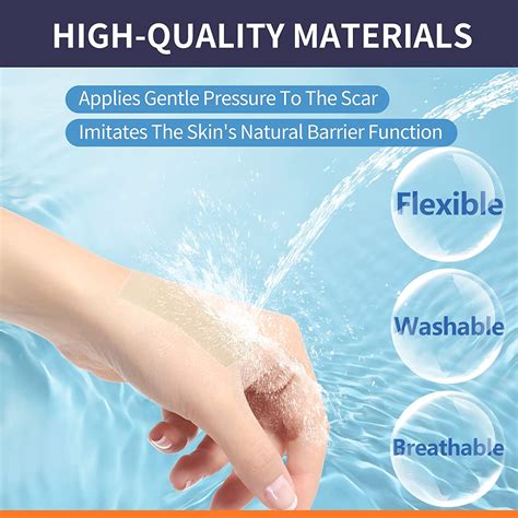 Buy Silicone Scar Sheets 8 Pack,Scar Away Strips for Scars-Keloid,C ...