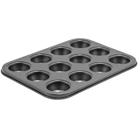 Bulk 12 Cup Mini Muffin Pan - Non - stick - Wholesale Pricing – Bakers ...