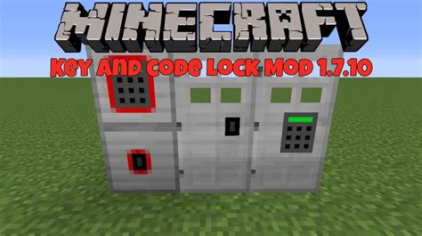 Image result for Minecraft Code Locks Mod