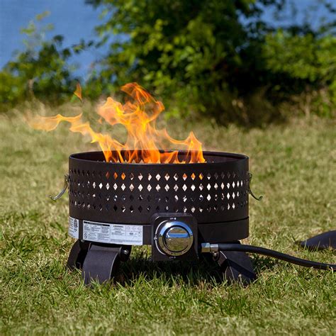 Portable Propane Campfire Fire Pit Portable Camping Fire Pits
