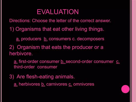 chmsc lab. school science 6- consumers | PPTX