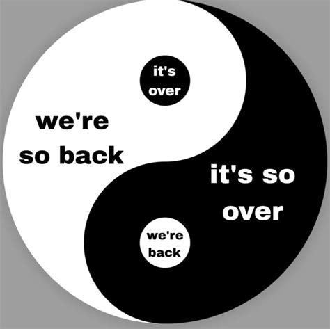 It's So Over / We're So Back | It's So Over / We're So Back | Know Your ...