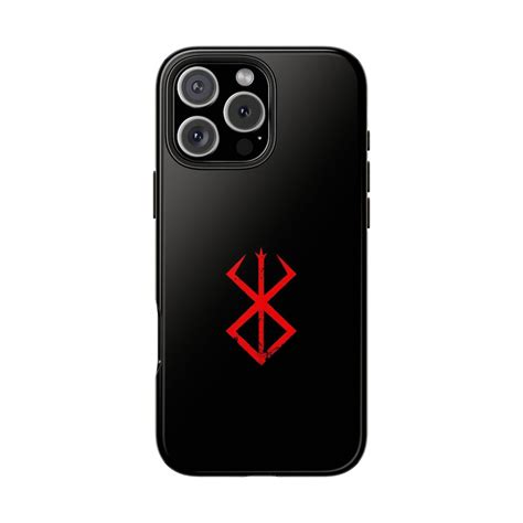 Berserk Brand of Sacrifice Tough Phone Case, Anime Curse Mark Design ...