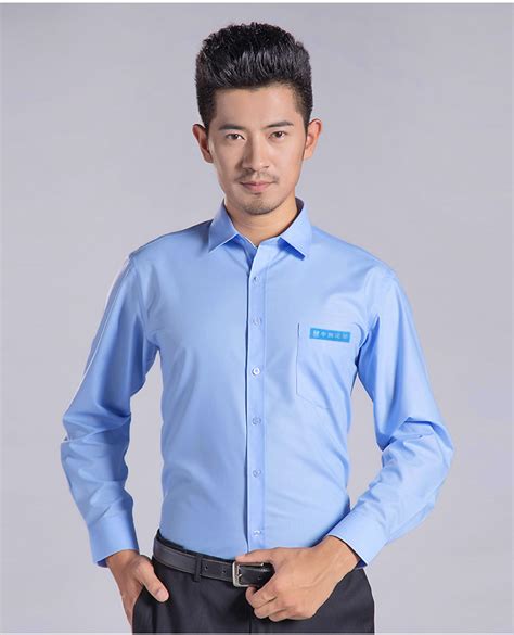 现货批发中国建筑工作服蓝色长短袖衬衫中建八局衬衣系统CI工装-阿里巴巴