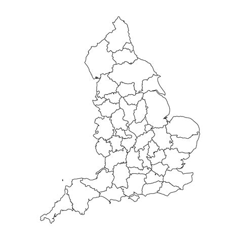 What Are The 48 Counties Of England Map at Tyra Lopez blog