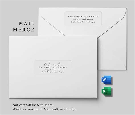 Image result for Mail Merge Address Labels