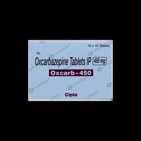 OXCARB 450MG TABLET 10'S : View Price, Combination and Alternatives ...