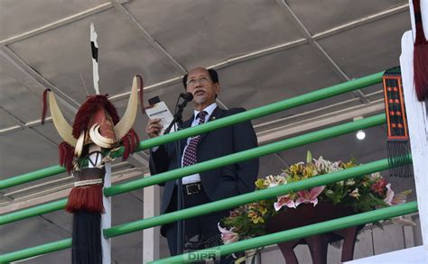 CM ADDRESSING THE GATHERING DURING THE SHAMATOR DISTRICT INAUGURATION ...