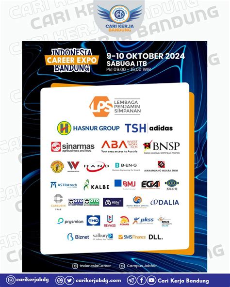 INDONESIA CAREER EXPO 2024 - Cari Kerja Bandung
