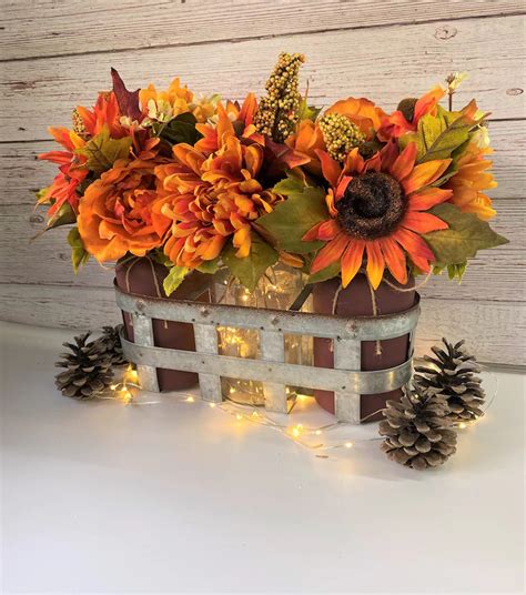 Image result for Fall Table Arrangements