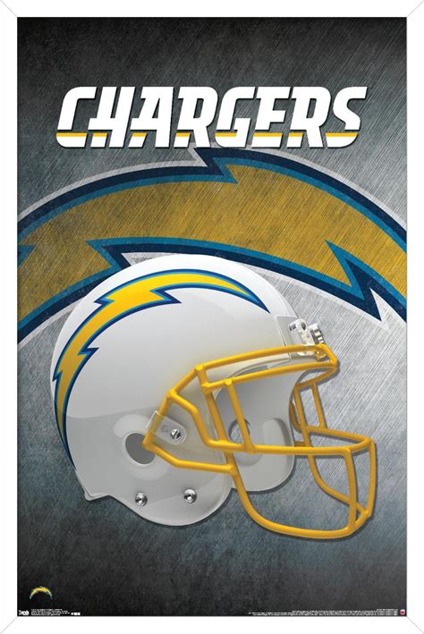 Chargers Football Helmet