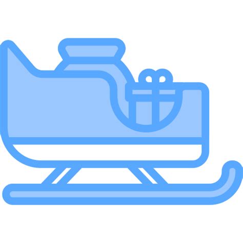Santa claus sled - Free christmas icons