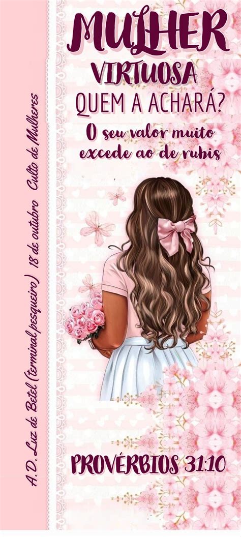 Pin de Bella em atividades | Dia das mulhere, Mulher virtuosa, Virtuosa