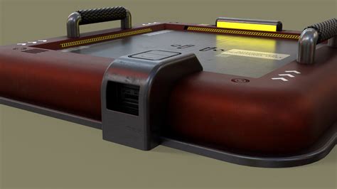 3D Sci-Fi Floor Access Door - TurboSquid 2001762